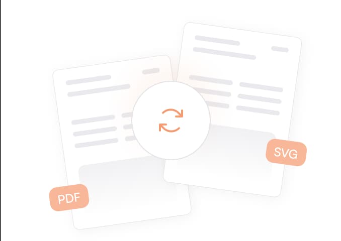 Convert from or to PDF Format